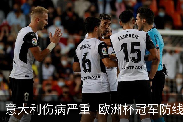 意大利伤病严重 欧洲杯冠军防线或全部无法上场